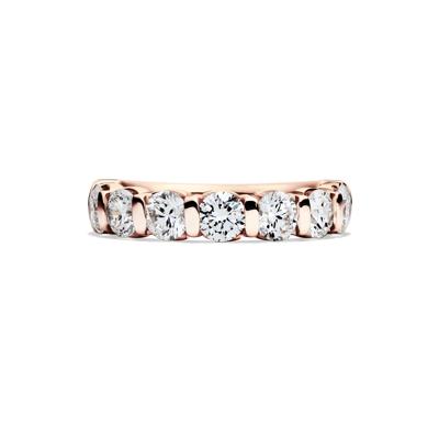 Lab Grown Diamond Wedding Band in 14K Rose Gold (2 ct. tw.)