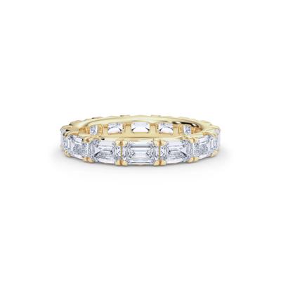 Emerald-Cut Lab Grown Diamond Eternity Band in 14K Yellow Gold (3 7/8 ct. tw.)