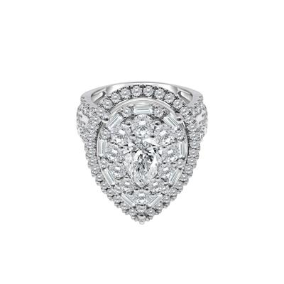 Lab Grown Diamond Composite Ring in 10K White Gold (5 ct. tw.)