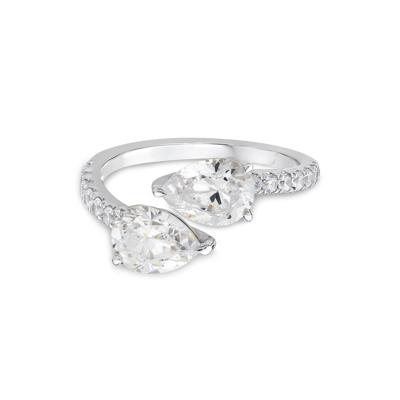 Lab Grown Diamond Bypass Ring in 10K White Gold (1 3/4 ct. tw.)