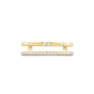 Diamond Insert in 14K Yellow Gold (1/4 ct. tw.)