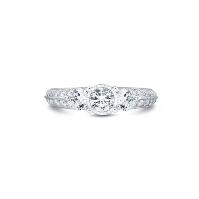 Diamond Engagement Ring in 14K White Gold (1 1/2 ct. tw.)
