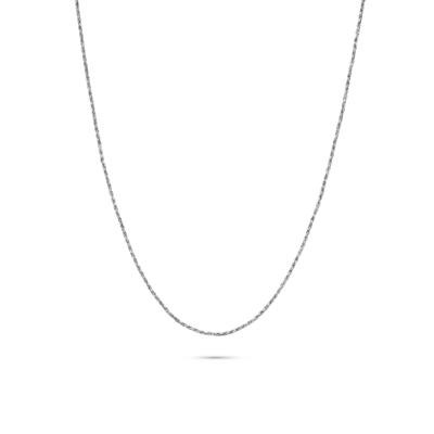 Rope Chain in 14K White Gold, 22"