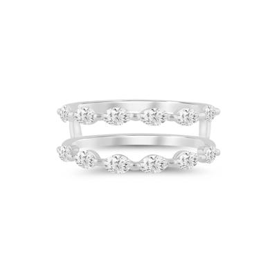 Lab Grown Diamond Marquise-Cut Ring Insert in 14K White Gold (1 ct. tw.)