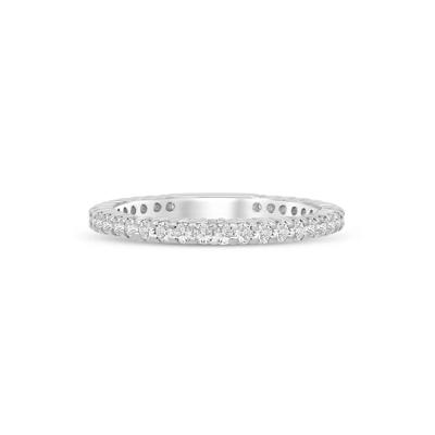 Lab Grown Diamond Eternity Band in 14K White Gold (1/2 ct. tw.)