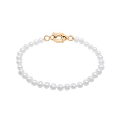 Pearl Bracelet with Vermeil Closure