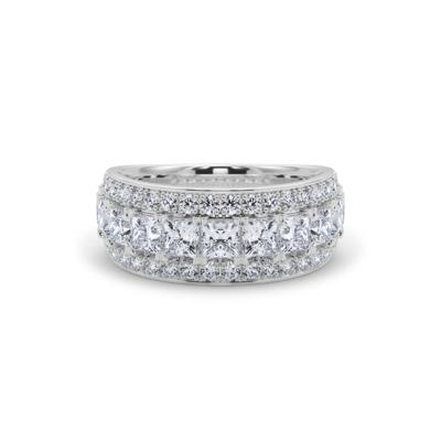 Multi-Row Diamond Anniversary Band in 14K White Gold (2 7/8 ct. tw.)