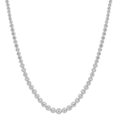 Diamond Necklace in Sterling Silver (1 ct. tw.)