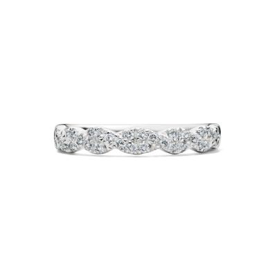 Lab Grown Diamond Twist Band in 10K White Gold (1/3 ct. tw.)