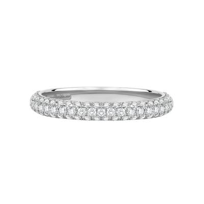 “Darcy” Lab Grown Diamond Anniversary Band in Platinum (3/4 ct. tw.)