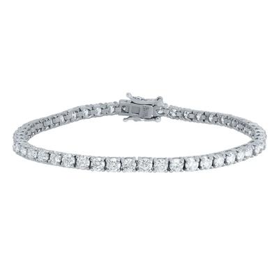 Lab Grown Diamond Tennis Bracelet in 14K White Gold (6 ct. tw.)