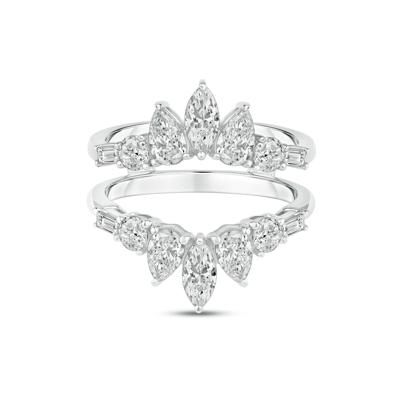 Lab Grown Diamond Contour Insert in 14K White Gold (1 3/4 ct. tw.)