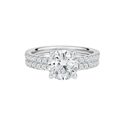 Charlotte Lab Grown Diamond Engagement Ring in 14K White Gold (2 3/4 ct. tw.)