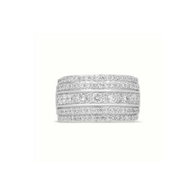 Multi-Row Diamond Ring in 10K White Gold (1 1/2 ct. tw.)