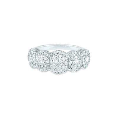Diamond Anniversary Band in 10K White Gold (1 ct. tw.)