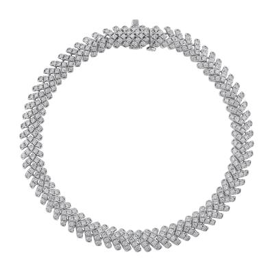 Lab Grown Diamond Bracelet in 14K White Gold (4 1/5 ct. tw.)