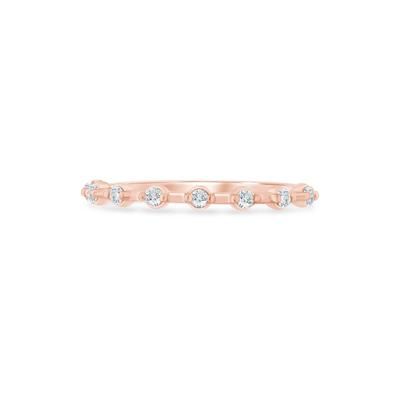 Diamond Anniversary Band in 10K Rose Gold (1/7 ct. tw.)