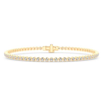 Diamond Tennis Bracelet in 10K Yellow Gold (1 ct. tw.)