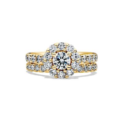 Diamond Bridal Set in 14K Yellow Gold (2 ct. tw.)