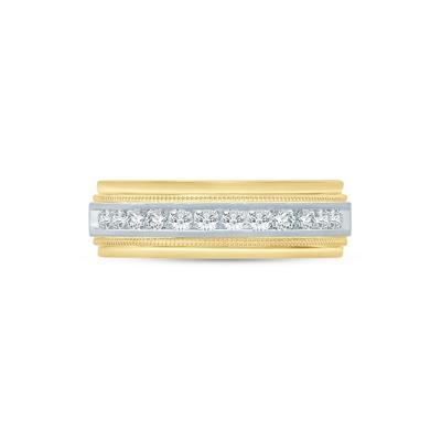 Men's 1/2 ct. tw. Diamond Band in 10K Yellow Gold