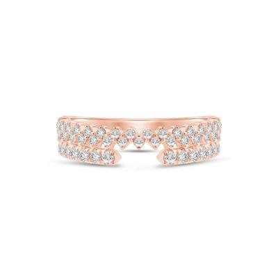 Lab Grown Diamond Open Band in 14K Rose Gold (1/2 ct. tw)