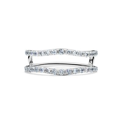 1/2 ct. tw. Diamond Ring Enhancer in 14K White Gold