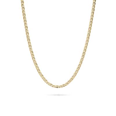 Polished Marine Chain in 14K Yellow Gold, 24"