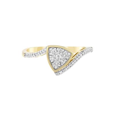 Diamond Ring in 10K Yellow Gold (1/5 ct. tw.)