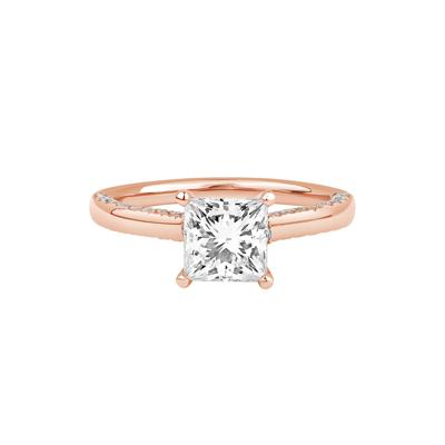 Abigail Lab Grown Diamond Engagement Ring in 14K Rose Gold (2 ct. tw.)