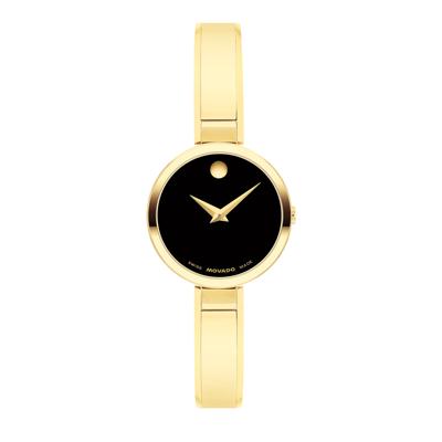 Ladies' Moda Watch in Gold-Tone Stainless Steel, 24MM