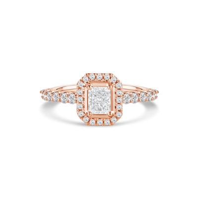 Radiant-Cut Diamond Engagement Ring in 14K Rose Gold (1 ct. tw.)