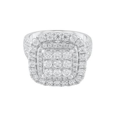 Diamond Composite Engagement Ring in 10K White Gold (2 ct. tw.)