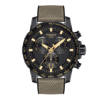 Men’s Supersport Chrono Watch in Black Ion-Plated Stainless Steel