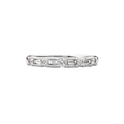 3/8 ct. tw. Diamond Anniversary Band in 14K White Gold