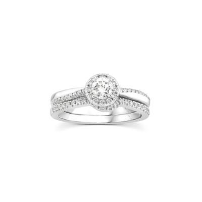 Diamond Engagement Ring in 10K White Gold (5/8 ct. tw.)