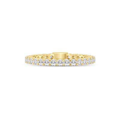 Round-Cut Sizeable Diamond Eternity Band in 14k Yellow Gold (1 ct. tw.)