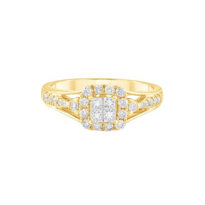Diamond Engagement Ring in 10K Yellow Gold (1/2 ct. tw.)
