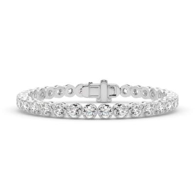 Lab Grown Diamond Tennis Bracelet in 14K White Gold (10 3/8 ct. tw.)