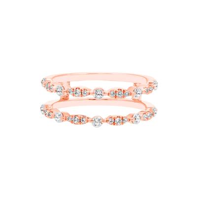 Diamond Ring Insert in 10K Rose Gold (1/2 ct. tw.)