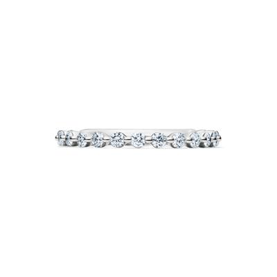 Lab Grown Diamond Wedding Band in 14K White Gold (1/2 ct. tw.)