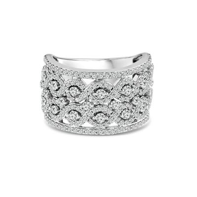 Diamond Multi-Row Band in 14K White Gold (1 1/2 ct. tw.)