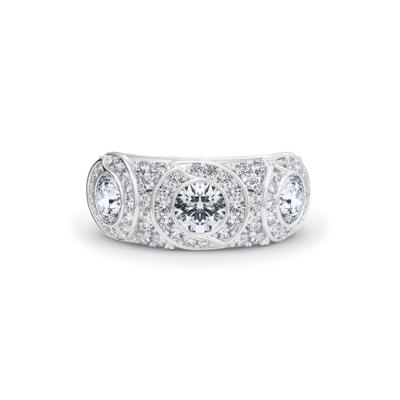 Diamond Milgrain Anniversary Band in 14K White Gold (2 3/4 ct. tw.)