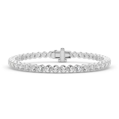 Lab Grown Diamond Tennis Bracelet in 14K White Gold (7 5/8 ct. tw.)