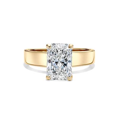 Collins Radiant-Cut Engagement Ring in 14K Yellow Gold (2 5/8 ct. tw.)