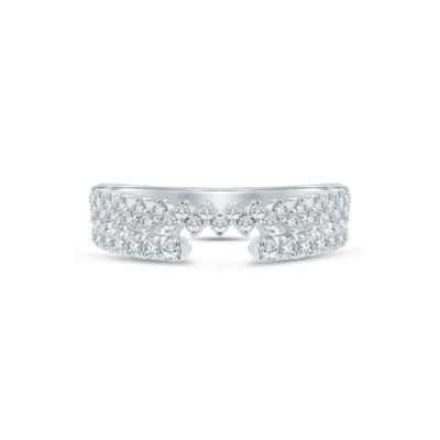 Lab Grown Diamond Open Band in 14K White Gold (1/2 ct. tw)