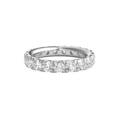 Lab Grown Diamond Comfort Fit Eternity Band in Platinum (3 ct. tw.)
