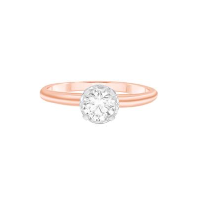 Diamond Solitaire Engagement Ring in 14K Rose Gold (1/2 ct. tw.)