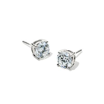 Lab Grown Diamond Stud Earrings in Platinum (3 ct. tw.)