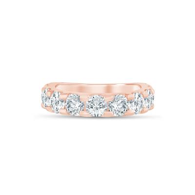 Lab Grown Diamond Wedding Band in 14K Rose Gold (3 ct. tw.)