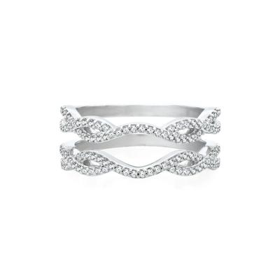 1/3 ct. tw. Diamond Ring Enhancer in 10K White Gold